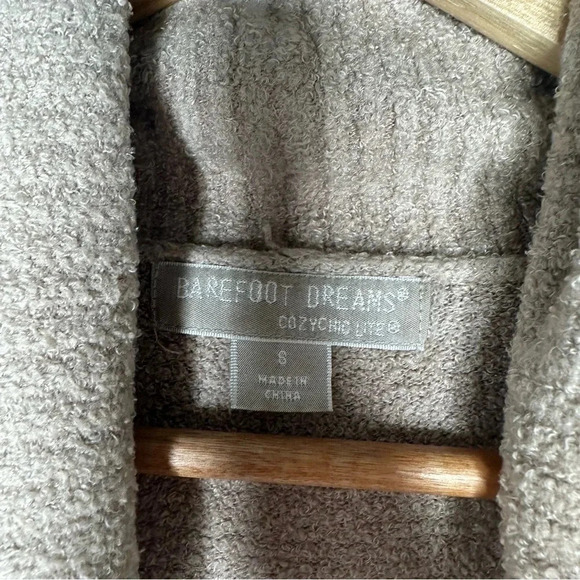 Barefoot Dreams Bamboo Long Sleeve CozyChic® Lite Circle Lounge Cardigan Small - Picture 7 of 9